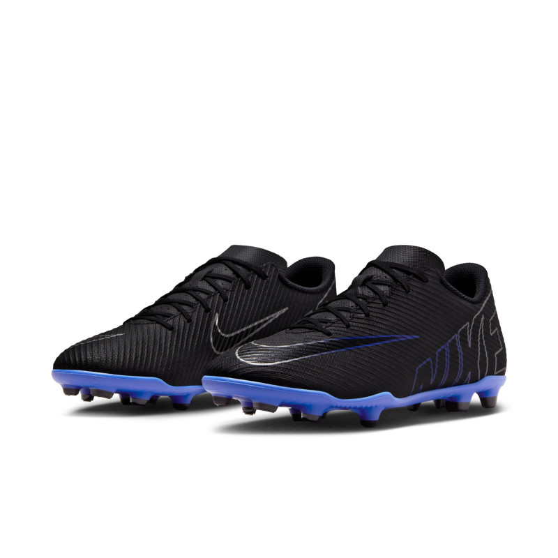 Nike Mercurial Vapor 15 Club MG Multi-Ground Football Boot - Black/Chrome-Hyper Royal
