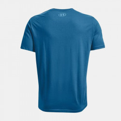 T-shirt à manches courtes Under Armour GL Foundation pour homme - Cosmic Blue/White/Blizzard - 1326849-466