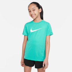 Haut manches courtes pour enfant Nike Trophy23 - Clear Jade Ii/White - FD3965-317