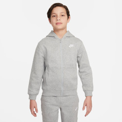Survêtement Nike Sportswear Club Fleece pour ado - Dark Grey Heather/White - FD3114-063