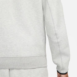 Nike Tech Fleece Hooded Jacket - Dk Gray Heather/Black - FB7921-063