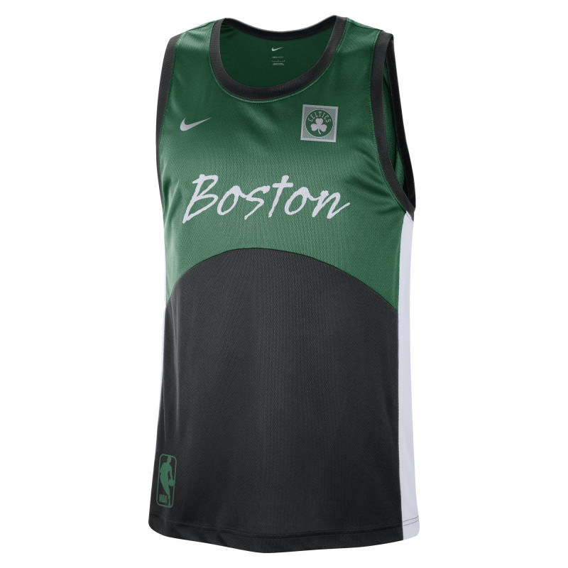 Nike Boston Celtics Starting 5 Tank Top - Clover/Black/White - FB4321-312
