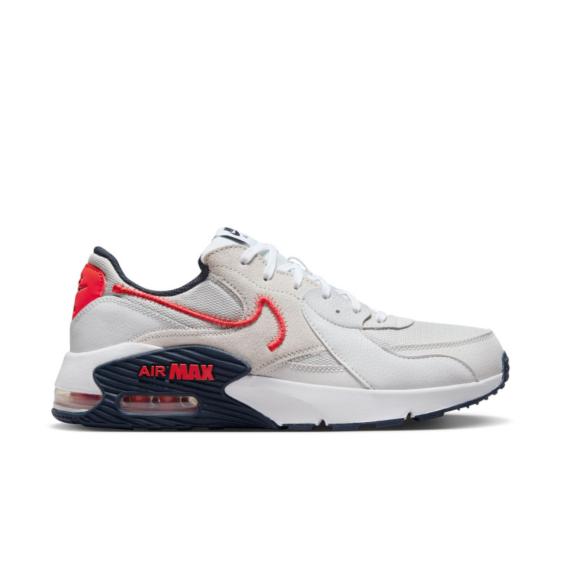 Nike Air Max Excee Men's Shoe - Photon Dust/Track Red-Dark Obsidian