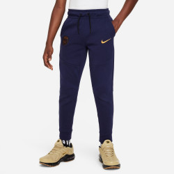 Nike Paris Saint-Germain Tech Fleece Kids' Pants - Blackened Blue/Gold Suede - DV4847-498