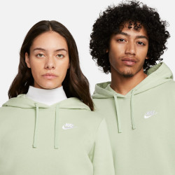 Sweat à capuche Nike Sportswear Club Fleece pour femme - Honeydew/White - DQ5793-343