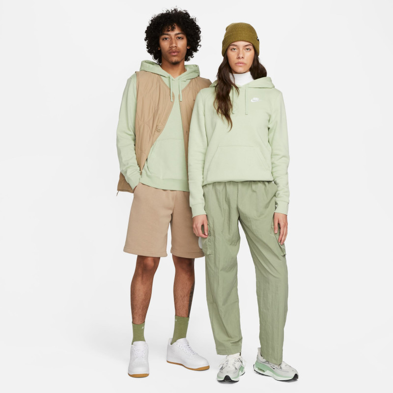 Nike Sportswear Club Fleece Women's Hoodie - Honeydew/White