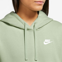 Nike Sportswear Club Fleece Women's Hoodie - Honeydew/White - DQ5793-343