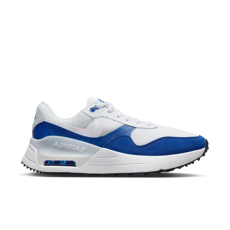 Nike Air Max System Men's Shoes - Old Royal/White-Pure Platinum-Black
