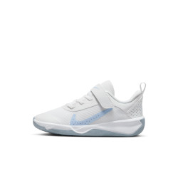 Nike Omni Multi-Court Kids' Shoes - White/Cobalt Bliss-White - DM9026-103
