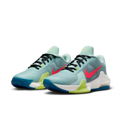 Chaussures de basketball Nike Air Max Impact 4 - Jade Ice/Bright Crimson-Industrial Blue - DM1124-301