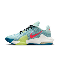 Chaussures de basketball Nike Air Max Impact 4 - Jade Ice/Bright Crimson-Industrial Blue - DM1124-301