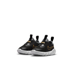 Chaussures Nike Flex Runner 2 pour bébé - Black/Metallic Gold-Cool Grey-White - DJ6039-007