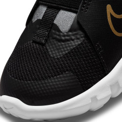 Nike Flex Runner 2 Baby Shoes - Black/Metallic Gold-Cool Grey-White - DJ6039-007
