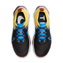 Nike Zegama Trail Shoes - Black/Lt Photo Blue-Vivid Sulfur - DH0623-003