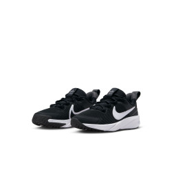Nike Star Runner 4 Kids' Shoes - Black/White-Anthracite - DX7614-001