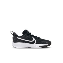 Nike Star Runner 4 Kids' Shoes - Black/White-Anthracite - DX7614-001