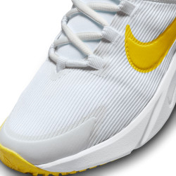 Chaussures Nike Star Runner 4 poue ado - Summit White/Opti Yellow-Vivid Sulfur - DX7615-101