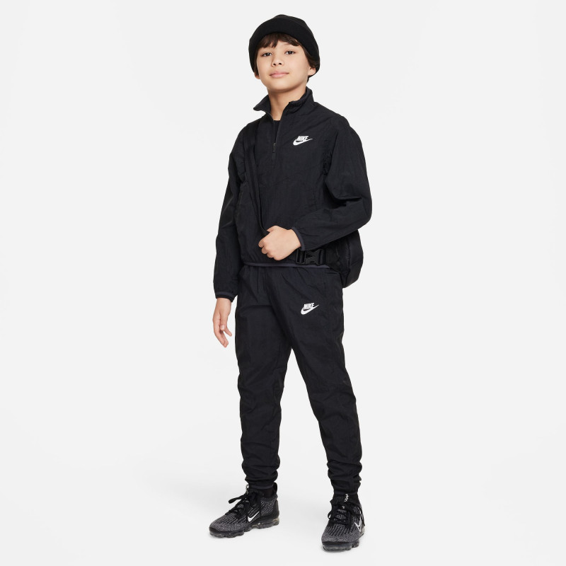 Survêtement Nike Sportswear pour ado - Black/Black/White - FD3058-010