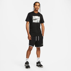T-shirt manches courtes de basketball Nike pour homme - Noir - FJ2338-010