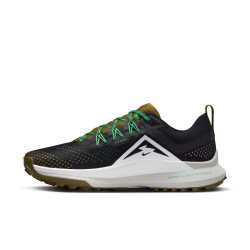 Chaussures de Trail Nike React Pegasus Trail 4 - Noir/Blanc-Olive Flak-Vert Printemps - DJ6158-006