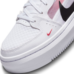 Nike Court Vision Alta Women's Shoe - White/Sea Coral-Black - CW6536-103