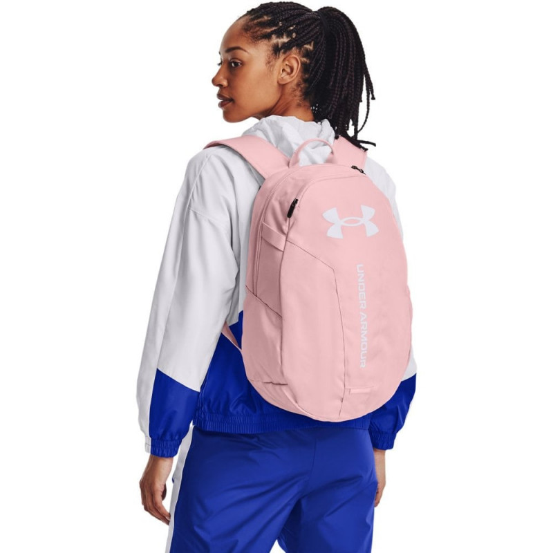 Under Armor Hustle Lite Backpack - Pink/White