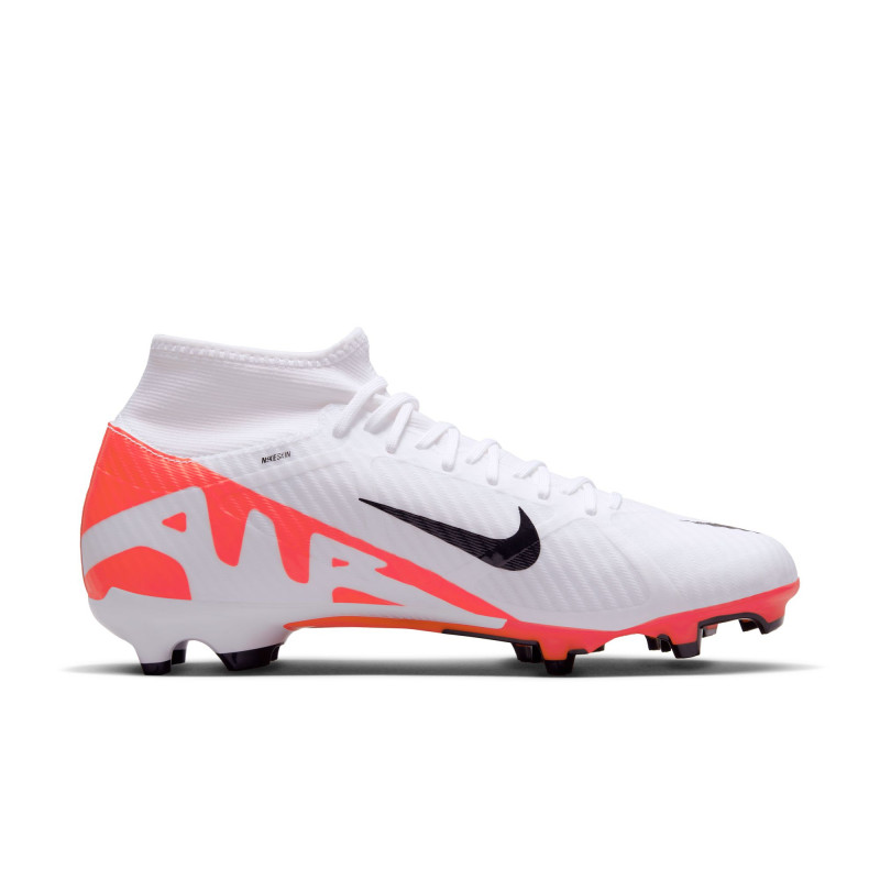 Nike Zoom Superfly 9 Academy Fg/Mg mixed cleats - Bright Crimson/White-Black
