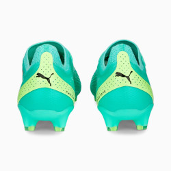 Puma Ultra Ultimate FG/AG Crampons - Electric Peppermint-PUMA White-Fast Yellow - 107163 03