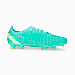 Crampons Puma Ultra Ultimate FG/AG - Electric Peppermint-PUMA White-Fast Yellow - 107163 03