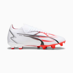 Puma Ultra Match FG/AG Crampons - White-Black-Fire Orchid - 107347 01