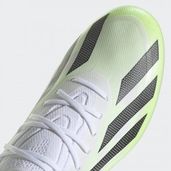 Adidas X Crazyfast.1 Fg Cleats - Cloud White/Core Black/Lucid Lemon - HQ4516