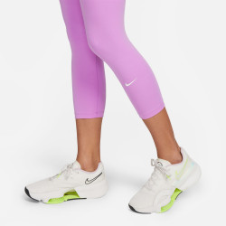 Nike One Mid-Calf Leggings - Rush Fuchsia/White - DM7276-532