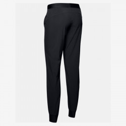 Pantalon Under Armour Sport Woven pour femme - Black/Metallic Silver - 1348447-001