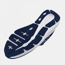 Chaussures de course Under Armour Charged Pursuit 3 Big Logo pour homme - Bleu/Blanc - 3026518-400