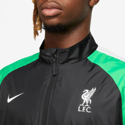 Nike Liverpool FC Repel Academy AWF Jacket - Black/Spark Green/White/White - DV4716-010