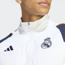 adidas Real Madrid Tiro 23 Men's Football Presentation Jacket - White - IB0863