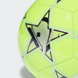 adidas UEFA Champions League club 23/24 Group Stage Football Ball - Solar Green/Black/Silver Metallic - IA0949