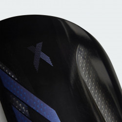 Protège-tibias sport de combat enfilable noir - Adidas
