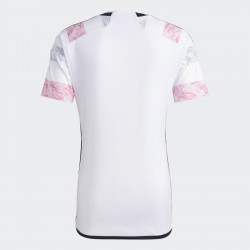 adidas Juventus Away Jersey 2023/24 Men's Shirt - White/Pink - HR8255