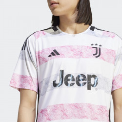 adidas Juventus Away Jersey 2023/24 Men's Shirt - White/Pink - HR8255