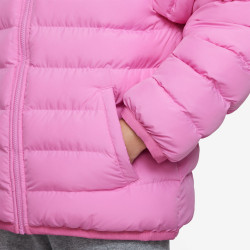 Nike Sportswear Children's Hooded Down Jacket - Playful Pink/Playful Pink/White - FD2845-675