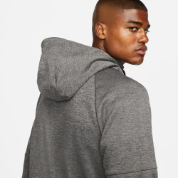 Nike Therma Men's Hooded Jacket - Charcoal Heathr/Dk Smoke Grey/Black - DQ4830-071