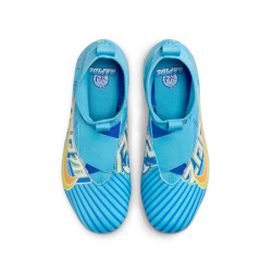 Nike Jr. Mercurial Zoom Superfly 9 Academy KM FG/MG Cleats - Baltic Blue/White - DO9790-400
