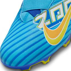 Crampons Nike Jr. Mercurial Zoom Superfly 9 Academy KM FG/MG - Baltic Blue/White - DO9790-400