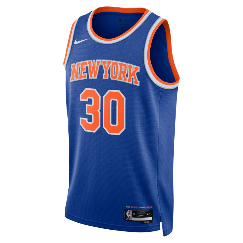 Nike New York Knicks Icon Edition 2022/23 Sleeveless Jersey - Rush Blue/Randle Julius - DN2015-495