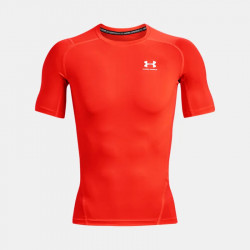 Under Armour Men's HeatGear® Armor Short Sleeve T-Shirt - Bolt Red/White - 1361518-810
