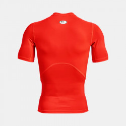 Tee-shirt à manches courtes Under Armour HeatGear® Armour pour homme - Bolt Red/White - 1361518-810