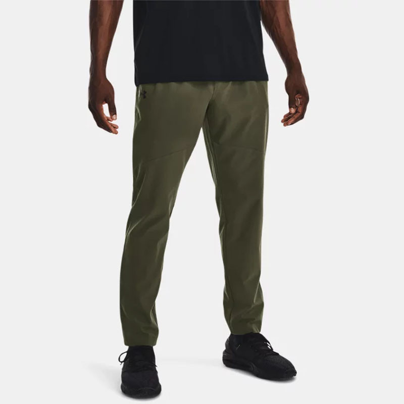Under Armor Men's Stretch Woven Pants - Green - 1366215-390