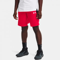Under Armor Baseline 25 cm Men's Basketball Shorts - Red/White - 1370220-600