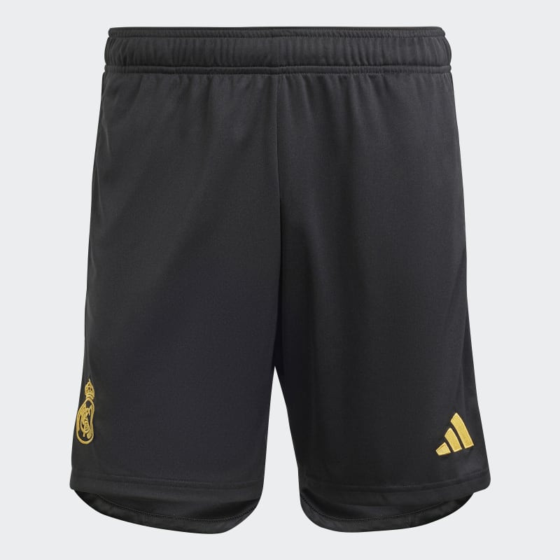 Adidas Third Real Madrid 23/24 Men's Football Shorts - Black